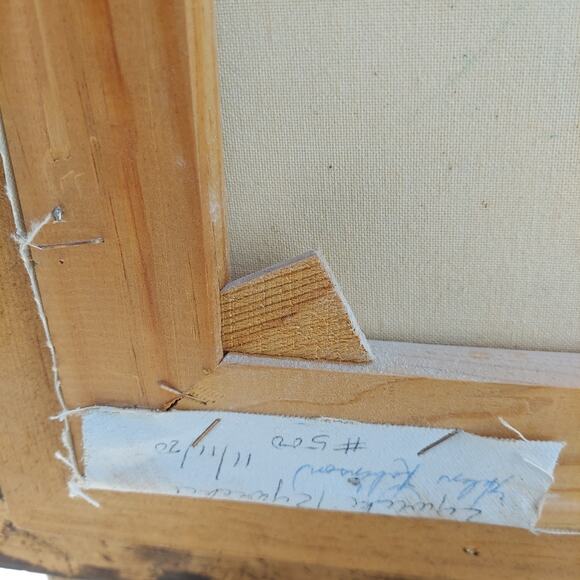 W.Dawson Original Oil Painting of Rabbi Jewish Art Certified Custom Frame - Picture 8 of 9